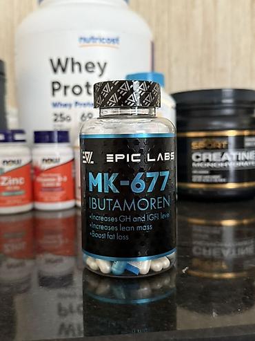 Спортивное питание: Məhsul: Epic Labs MK-677 (Ibutamoren) kapsulları Xüsusiyyətlər: - — 1