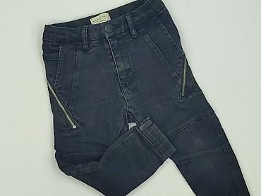 sandalki boho: Spodnie jeansowe, Zara, 3-4 lat, 104, stan - Bardzo dobry — 1