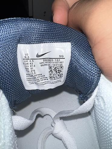 айр макс: Мужские кроссовки, 42, 43, Nike, Новый, цвет - Белый, Платная доставка, Самовывоз — 3