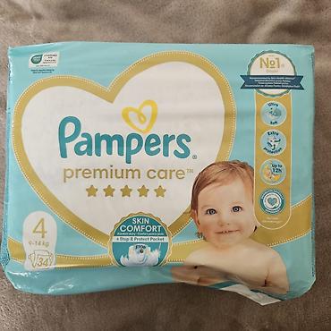 similac gold 2: Pampers Premium Care uşaq bezi – Ölçü 4 (9–14 kq) - Qablaşdırma: 34 — 1