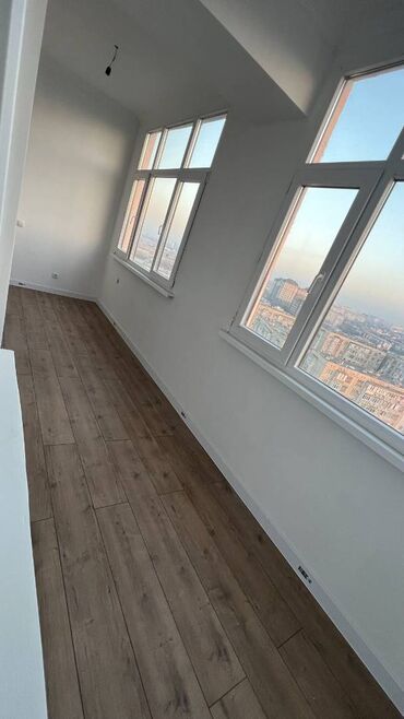 недостроенные дома в бишкеке: 1 комната, 45 м², Элитка, 15 этаж, Евроремонт