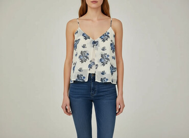 bluzka do bialego garnituru damskiego: H&M, Bluzka damska, rozmiar S