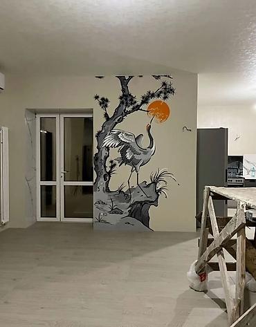 декоративный краска: 🎨 РОСПИСЬ СТЕН НА ЗАКАЗ Хотите сделать интерьер ярким и необычным? — 2
