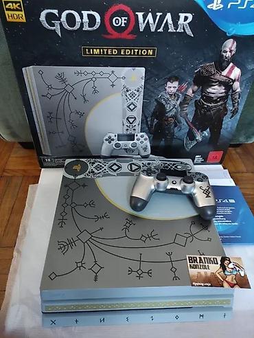 PS4 (Sony Playstation 4): 🎮⚔️ PS4 PRO 1TB – God of War Limited Edition 📞 Ako vam odgovara ponuda — 3