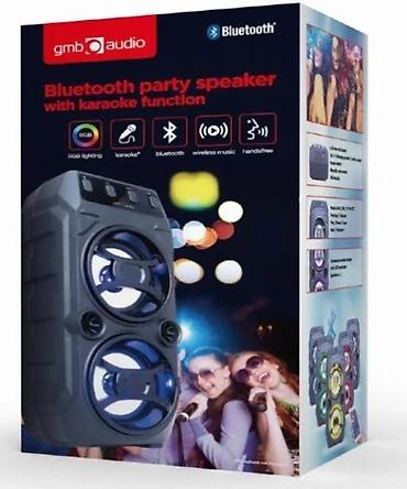 Zvučnici i stereo sistemi: Bluetooth party zvučnik sa karaoke funkcijom – gmb audio - Bežična — 1