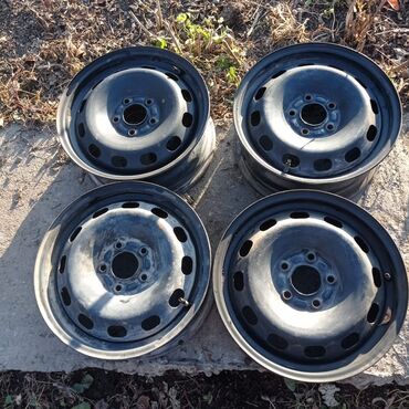 купить диск на 16: Темир Дисктер R 15 Комплект, тешиктери - 5, Колдонулган