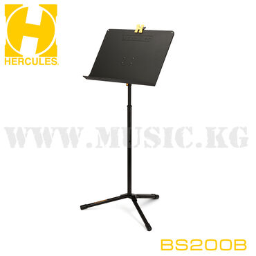 Стойки для музыкальных инструментов: Пюпитер - Hercules Stage Series EZ Grip Symphony Stand (BS200B)
