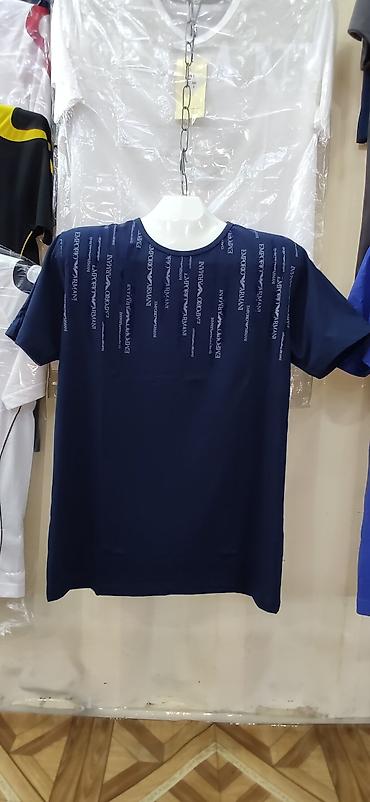 Футболки: Мужская футболка, 2XL, 3XL, 5XL, Armani, Новый, цвет - Белый, Самовывоз, Платная доставка — 3