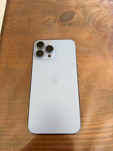 iphone 13 pro ağ: IPhone 13 Pro Max, 256 GB, Sierra Blue — 1