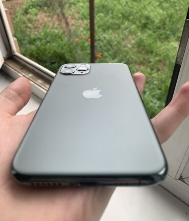 айфон 4с: IPhone 11 Pro, Б/у, 256 ГБ, Зеленый, Защитное стекло, Чехол, 73 %