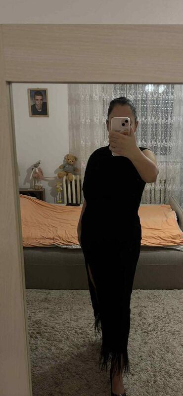 Haljine: Setre L, bоја - Crna, Koktel, klub, Drugi tip rukava — 3