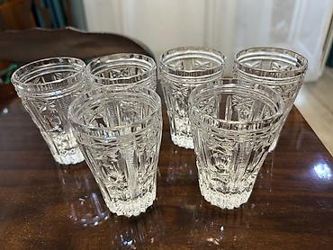 xrustal stekan: Stəkanlar, Şüşə, 6 ədədli dəst, 200 ml — 3