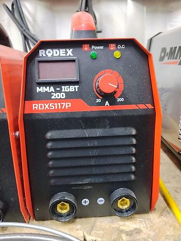 Сварочные аппараты: Сварочный инвертор RODEX RDX5117P MMA-IGBT 200 - Тип: ручная дуговая — 1