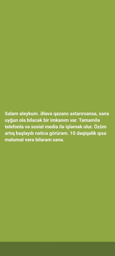 sürücü işi vakansiya 2024: Digər ixtisaslar
