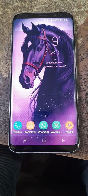 samsung s8 qiymeti: Samsung Galaxy S8 Plus, 64 GB, rəng - Qara