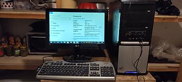 hdd disk 500gb: Masaüstü kompüter dəsti Tərkib: - Sistem bloku: SP case, ön paneldə — 1