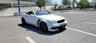 gözəl maşın şəkilləri: Mercedes-Benz SLK 230: 2.3 л | 1999 г. Кабриолет