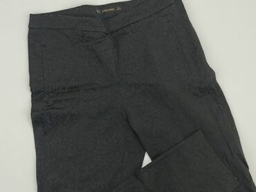 orsay czarne bluzki: Material trousers, Zara, M (EU 38), condition - Good