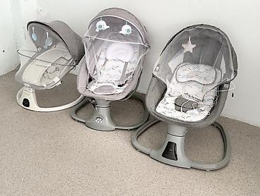 шезлонг chicco: Детский шезлонг, Б/у, Электронная, цвет - Серый — 1