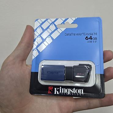 64gb usb3.2 kingston data traveler exodia m, новые, ориг рабочие 100%