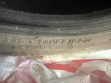 Шины: Шины 205 / R 16, Зима, Б/у, Комплект, Легковые, Bridgestone — 2