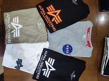 dugi john silver: Alpha Industries muške majice kratkih rukava - Brend: Alpha — 3