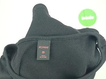 bluzka goth: Romwe, Top damski, rozmiar S — 4