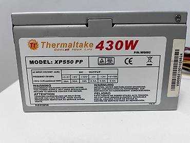 блоки питания raidmax: Блок питания, Б/у, Thermaltake, 430 Вт, 430 Вт — 2