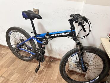 İşlənmiş Şəhər velosipedi Anmier, 22", sürətlərin sayı: 30, Ünvandan götürmə