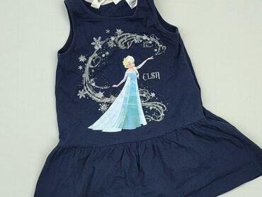 sukienka z kolnierzykiem: Sukienka, H&M, 1.5-2 lat, 86-92 cm, stan - Dobry