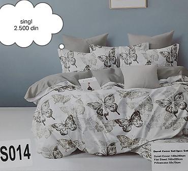 Posteljina: 🩷Singl posteljine🩷 🩵Čaršaf-160*220 🩷Jorganska navlaka-140*200 — 4