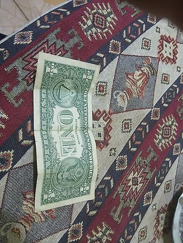 kagiz pullar: Məhsul: ABŞ 1 dollar banknotu Xüsusiyyətlər: - Nominal: One Dollar (1 — 1