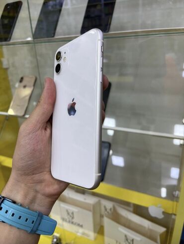 apple 12 pro max: IPhone 11, 128 ГБ, Белый, Face ID