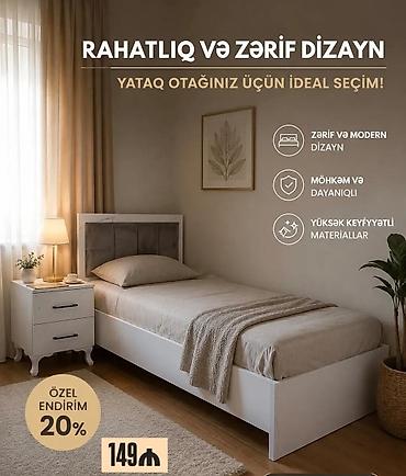 Təknəfərlik çarpayı, Tumba, Yeni lalafo.az -da Təknəfərlik çarpayı, Tumba, Yeni
