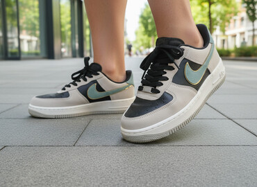 Women's Sneakers and athletic shoes: Nike, 37, bоја - Siva — 1