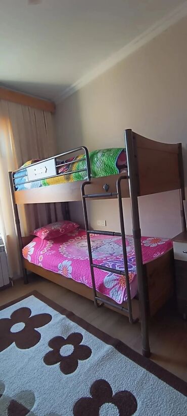 Uşaq və gənc otağı üçün dəstlər: Oğlan və qız üçün, Çarpayı, Matras ilə, Siyirməsiz, Taxta