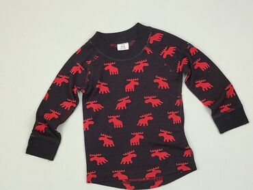 sweterek rozpinany czarny: Світшот, 1,5-2 р., 86-92 см, стан - Хороший