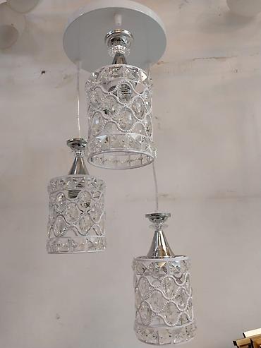 Çilçıraqlar: Çılçıraq, 3 lampa, Metal — 11