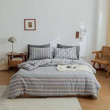 Текстиль: Комплект постельного белья с пододеяльником и наволочками, в сучасном — 7