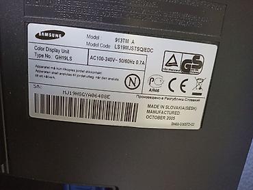 samsung j: Монитор, Samsung, Б/у, 18" - 19" — 4