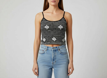 spódnice w cekiny: Women`s top, size XS