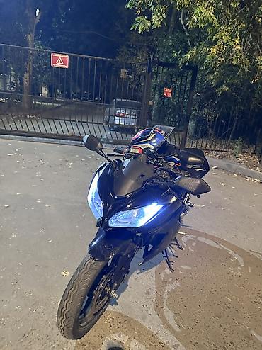 обкатка: Спортбайк Kawasaki, 250 куб. см, Бензин, Взрослый, Б/у — 1