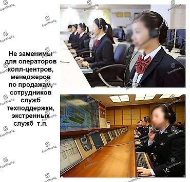 apple studio: Наушники #H58 для операторов колл-центра, офисных сотрудников и — 7