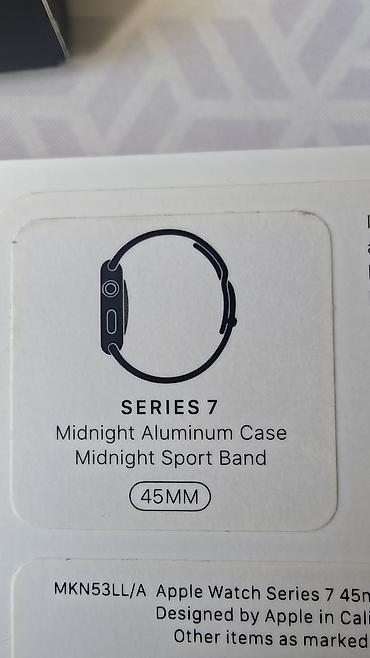 apple watsh: Apple Watch Series 7, 45 мм - Корпус: алюминий, цвет Midnight — 4