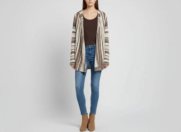 guess buty z futerkiem: Gina Benotti, Kardigan damski, rozmiar S