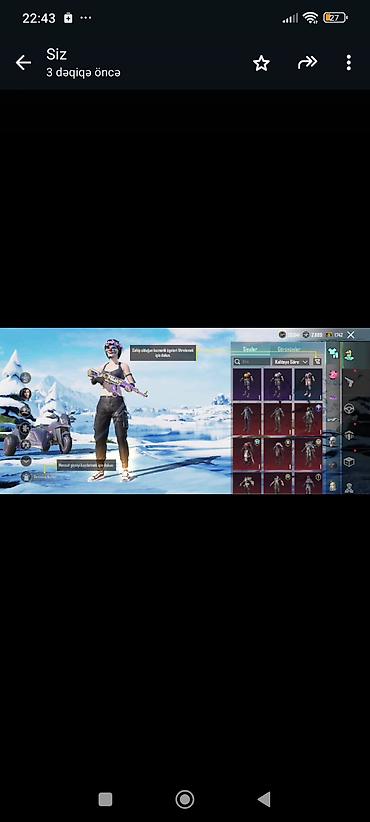 Digər aksesuarlar: PUBG Mobile hesabı – zəngin skin və kolleksiya - Oyun: PUBG Mobile - — 1
