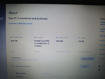 Samsung noutbuk – 15.6" ekranlı Texniki göstəricilər: - Prosessor