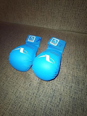 Əlcəklər: Məhsul: Karate əlcəkləri (mavi rəng) - Brend: Arawaza - WKF APPROVED — 1