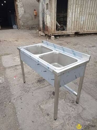 Nerjaveykalar: Paslanmayan poladdan (inox) istehsalat tipli lavabolar və iş masaları — 1