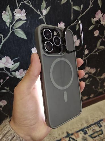 Apple iPhone: IPhone 15 Pro Max, Б/у, 512 ГБ, Черный, Чехол, 100 % — 2